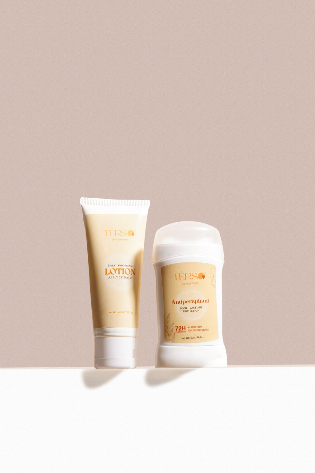 Terso Antiperspirant Combo with Body Lotion 40 ML and Underarm Stick 50G