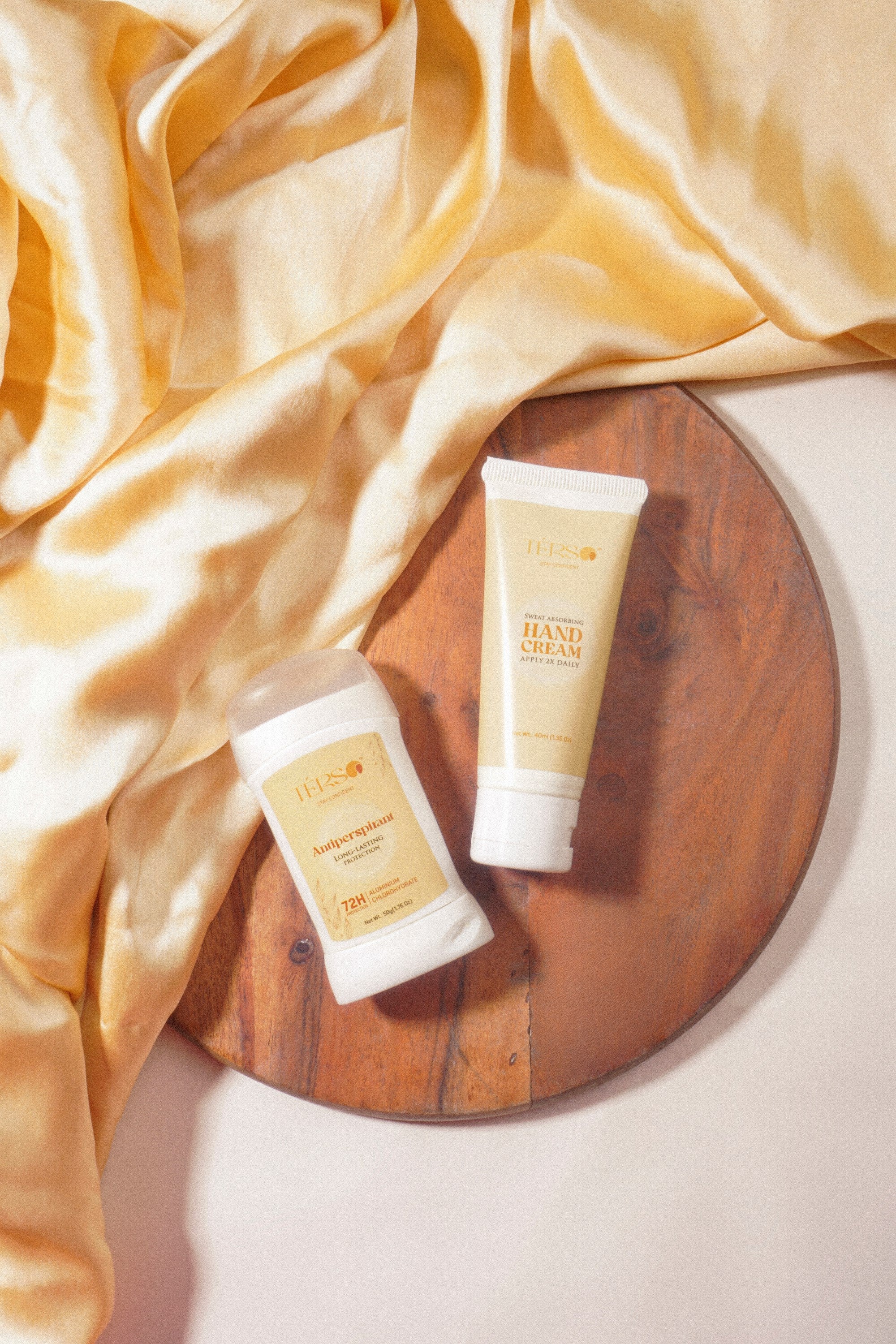 Terso Antiperspirant Combo with Hand Cream (40 ML) and Underarm Stick (50G)