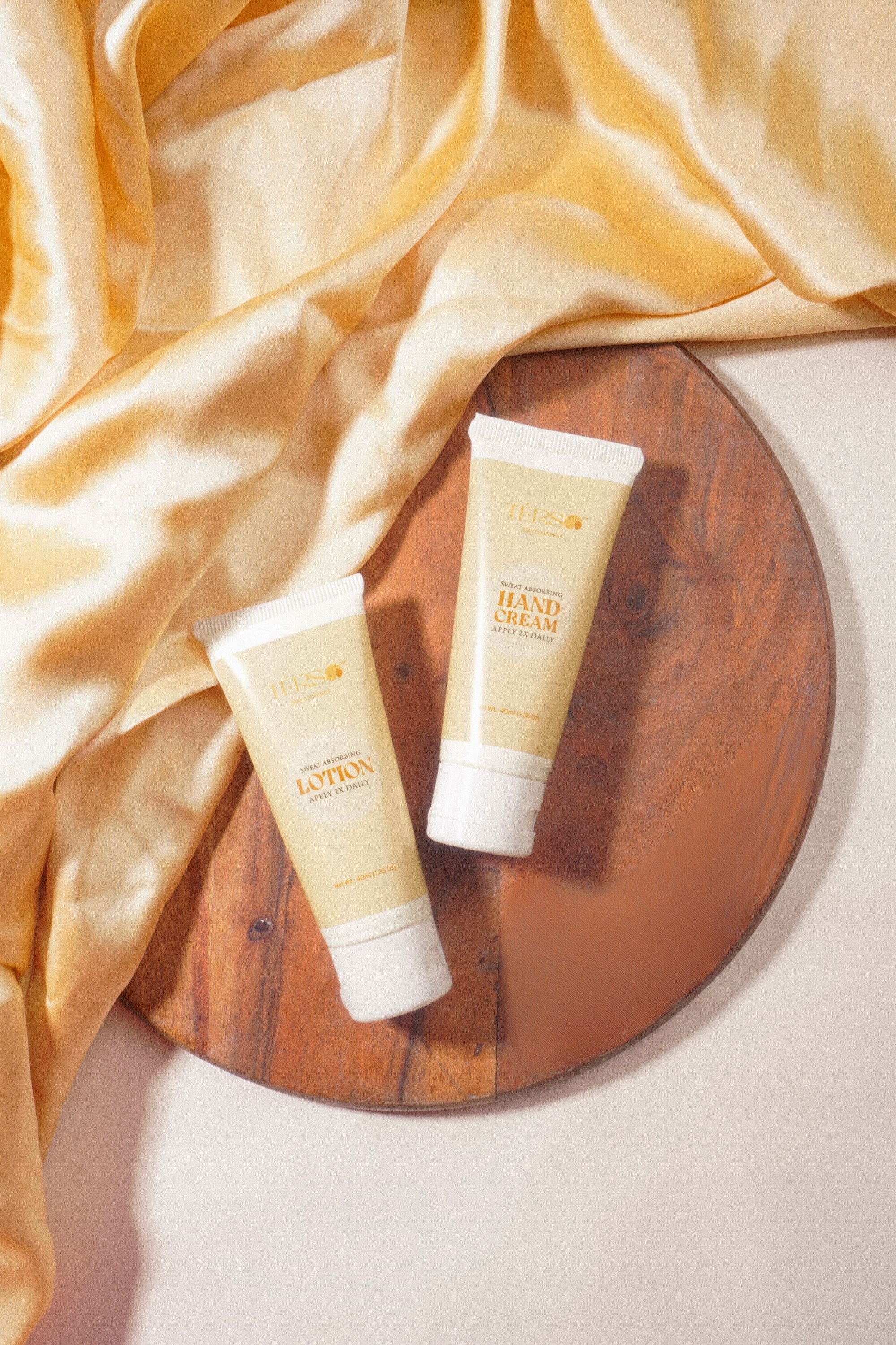 Terso Antiperspirant Combo with Hand Cream(40ML) and Body Lotion(40ML)