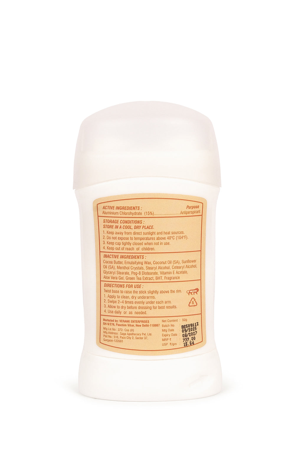 Antiperspirant Deo Stick