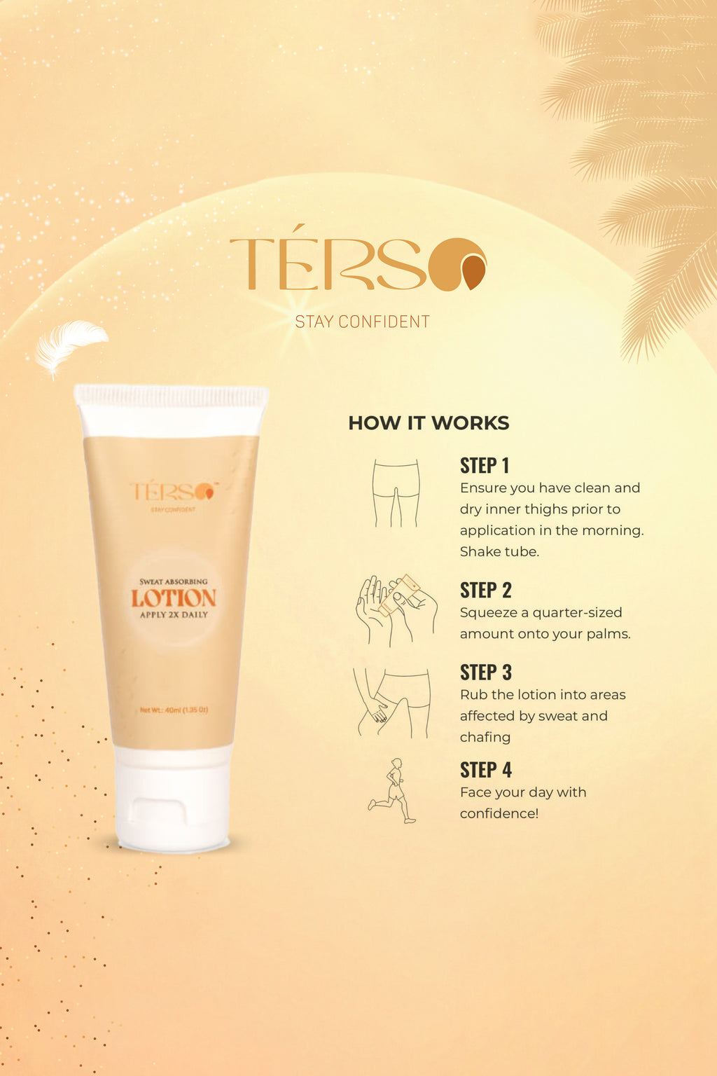 Sweat Absorbing Lotion